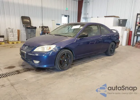 2004 Honda Civic Ex из США, поврежденный, VIN 1HGEM219X4L000953